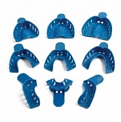 №2 Ложки оттискные пластиковые синие Низ Большие L Impression Trays